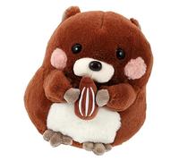 ERINGOGO Peluche Marmotte Douce et Peluche Apaisant pour Garçon Fille Coussin Animal et Décoratif Cadeau Anniversaire ou Naissance Fille pour Chambre et Voiture