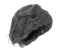 ERINGOGO Perruque Courte Grise pour Dame Accessoire Cosplay pour Performance Scénique et Fêtes