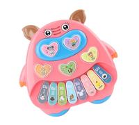 ERINGOGO Piano Électronique Éducatif Rose pour Garçon Fille Musical Précoce Stimulant Le Rythme Créativité Instrument Ludique et Sûr pour Garçon Fille