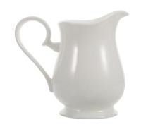 ERINGOGO Pichet Crémier Céramique Blanc Mini Pot Lait Sauce Portable pour Café Thé Service Latte Art Euromoderne