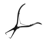 ERINGOGO Pince à Extensions de Cheveux en Acier Inoxydable pour Micro Anneaux et Perles, Outil Professionnel Ergonomique pour Pose et Dépose, Usage Salon et Domicile, Précision