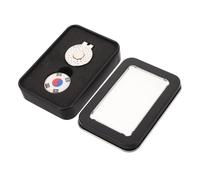 ERINGOGO Pince de Chapeau avec Marqueur Ballon Drapeau Coréen Clip Stable Matériau Coffret Élégant pour Daffaires et Festival