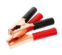 ERINGOGO Pince de Démarrage Batterie avec Mors Crocodile Cuivrés pour Câble Auto Grip Sécurisé et Ergonomique Compatible Multi Modèles Usage Urgence Rapide