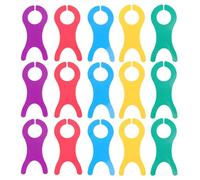 ERINGOGO Planche à Tisser pour Fil 30PCS bobines Plastique Forme Poisson, Outil d'enroulement pour Crochet et Broderie Couleur Aléatoire