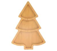 ERINGOGO Plateau de Service Sapin de Noël Plateau Apéritif Snack Multifonction Assiette Fruits et Sauces Décor pour Restaurant et Maison