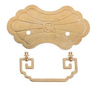 ERINGOGO Poignée de Tiroir en Laiton Couleur Antique Petite Poignée Décorative pour Commode et Armoire Rétro pour Placards et Tiroirs Quincaillerie Industrielle Robuste Usage Intérieur