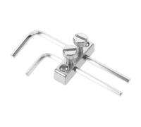 ERINGOGO Porte-clé Support de Fixation Rapide et Installation Facile en Métal Argenté Hexagonal et pour Guitare Électrique et Basse Accessoire pour Musiciens et Luthiers Luthiers