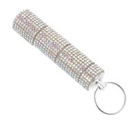 ERINGOGO Porte-clés Pilulier Portable à Compartiments avec Organiseur de Compact pour Voyage Rangement Métal pour Pilules Vitamines