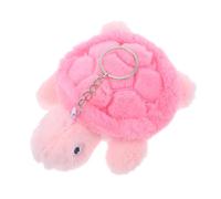 ERINGOGO Porte Clés Tortue Peluche Charmant Pendentif Tortue Rose Accessoire Mignon pour Sac à Main Cadeau Décoratif et Pratique