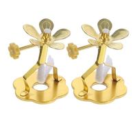ERINGOGO Porte-Mèche en Alliage pour Lampe à Huile Petite Taille Lot de 2 Pièces Support Réglable Usage Décoratif et Rituels Religieux