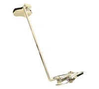 ERINGOGO Porte-Partitions Clip pour Saxophone Soprano Lyre de Marche en Métal Doré Accessoire Léger et Réglable pour Fanfare Maintien Ferme Partition Clip de Lyre Musicale Solide