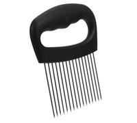 ERINGOGO Porte-tranche Oignon Acier Inoxydable Support Multifonction pour Trancher Légumes Tomates Avocats Pommes de Terre et Citrons Outil Coupe Rapide et Précis pour Cuisine Compacte