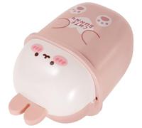 ERINGOGO Poubelle de Bureau Mini Compacte Couvercle pour Dortoir et Chambre Motif Lapin Corbeille Anti-Odeurs Petite Taille pour Bureau Style Aléatoire