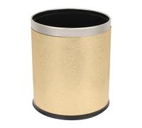 ERINGOGO Poubelle Européenne Ronde en Plastique Double Paroi, Base Renforcée Antidérapante et Étanche, pour Bureau ou Chambre