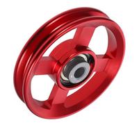ERINGOGO poulie résistance Bricolage Chin-up à Tirer Laisser Accessoires de Gymnastique Accessoire de Gym Roue de Gymnastique à câble en Aluminium Alliage d'aluminium Rouge