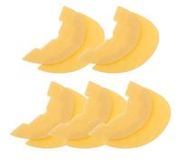 ERINGOGO Protecteurs de Semelles en Caoutchouc Antidérapants, 5 Paires pour Réparation de Talons de Chaussures de Basketball, Coussinet de Talonnette Inclus