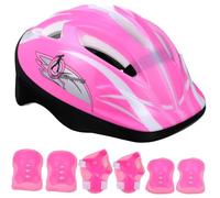 ERINGOGO Protection Garçon Fille Roller Casque Casque Trottinette de Protections Réglables Coudières Protège Poignets pour Skate et Scooter