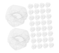 ERINGOGO Protège-oreilles Jetables Étanches 1000 Pcs, Couvre-oreilles Transparents en Plastique, Protection Auditive, Coloration Capillaire, Spa et Activités Extérieures