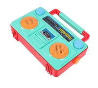 ERINGOGO Radio Rétro Éducatif pour Garçon Fille Interaction Parent-garçon Fille Matériau Sûr Apprentissage Ludique Couleur Aléatoire Couleur Aléatoire
