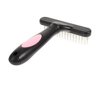 ERINGOGO Râteau Pour Cheval Peigne De Nettoyage Métal Outil Pour Tirer La Crinière Brosse à Cheveux Peigne Pour Mue Fournitures De Toilettage Poignée Antidérapante