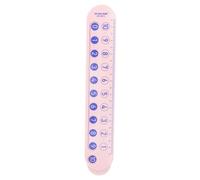 ERINGOGO Règle à Glissière Digitale Pour Garçon Fille Outil Apprentissage Mathématique Avec Addition Et Soustraction Pour Maternelle Primaire Rose