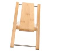 ERINGOGO Repose-Pieds de Guitare Classique en Bois Naturel, Réglable sur 4 Niveaux, Tabouret pour Guitaristes Adultes, Adapté aux Cours de Musique la Pratique Quotidienne