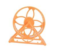 ERINGOGO Roue d’Exercice silencieuse pour Petits Animaux de Course pour Hamster écureuil Petit mammifère Roue de Jogging Accessoire Cage Hamster Nain Jaune