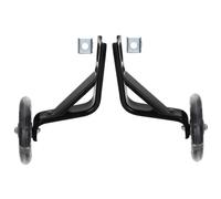 ERINGOGO Roues Dentraînement Garçon Fille Noires Stabilisateurs Arrière pour Sécurisé Accessoires pour Apprentissage du Garçon Fille