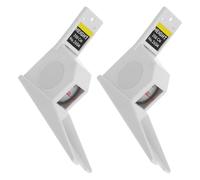 ERINGOGO Ruban de Mesure Taille Mural 2pcs, Stadiomètre à Hauteur du Corps 200cm, Facile à Installer Lire, en Abs et Fer, pour Chambres Compactes et Usage Domestique