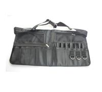 ERINGOGO Sac Ceinture Maquillage Professionnel Ajustable avec Multiples Poches pour Outils Cosmétiques Organiseur Portable pour Studio Photo et Artistes Noir