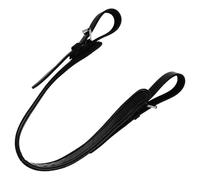 ERINGOGO Sangle de Tuba en Cuir Noire, Réglable et Résistante à L'usure, Bandoulière pour Tuba Baryton, Alto et Basse, Accessoire Portable et Facile à Nettoyer, pour Spectacles