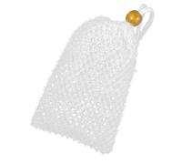 ERINGOGO Savonnette Exfoliant Économiseur Filet Pochette à Savonnette Portable Pour Bain Mousseux Salle De Bain Accessoire
