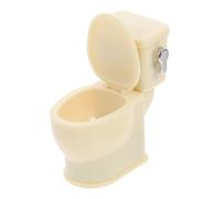 ERINGOGO Scale Rechargeable Sound Miniature Potty Accessory for Dollhouse Furniture and DIY Home Décor