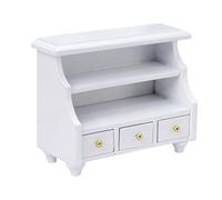ERINGOGO Scale Wooden Mini House Furniture Shelf Durable and Safe Decor for Miniature Room and Craft Accessories