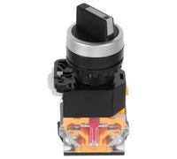 ERINGOGO Sélecteur Rotatif à Came 2 Positions Autobloquant La38-11x2 20x3, Interrupteur Électrique Ac0-ac440v, Bouton Ergonomique, Remplacement Commutateur Marche/arrêt pour Équipements