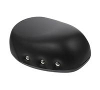 ERINGOGO Selle de sans Nez Noire avec Rivets Coussin Absorbant à Ressorts Élastiques pour VTT et Électrique Confortable pour Longues Distances