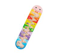 ERINGOGO Sensoriel Garçon Fille Coloré Sablier Arc Ciel Musical pour Éveil et Motricité Fine Cadeau Éducatif Premier Âge Adapté Aux Tout Petits