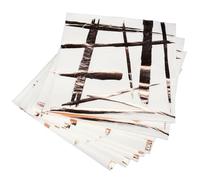 ERINGOGO Serviettes Décoratives en Papier Imprimées Or Rose 16 Feuilles pour Bureaux d'Hôtel et Assemblées Générales Absorption Renforcée et Peau Protégée