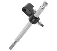 ERINGOGO Set de Clips de Fixation Double Pédale pour Batterie Tiges de Fixation et Pinces pour Marteau de Grosse Caisse Accessoires Métal Noir pour Percussion Installation Rapide