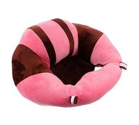 ERINGOGO Siège Garçon Fille Appoint Ergonomique Peluche Douce Coussin Siège Multifonction Pour Soutien Posture Garçon Fille Rose Marron