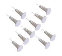 ERINGOGO Socles à Ressort Adhésifs pour Poupées à Tête Tremblante, 12 Pièces en Fer, Base Compacte et Flexible, Accessoires Jouets pour Tableau de Bord de Voiture, Jouets Mécaniques