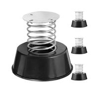 ERINGOGO Socles à Ressort pour Poupées de Tableau de Bord 4 Pièces, Accessoires de Jouets Compacts en Métal, Tête Oscillante, Décoration Voiture, Bricolage et Jeu Garçon et Filles