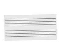 ERINGOGO Staff Whiteboard Small Dry Erase Board For Music Teachers With Reusable Rubber Easy Fridge Attachment For Classroom And Refrigerator Notes