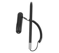 ERINGOGO Stylet Écran Tactile Multifonction Rétractable avec Porte-Stylet à Ressort pour Tablette, Stylet Précision Haute, Compatible Smartphone, Noir