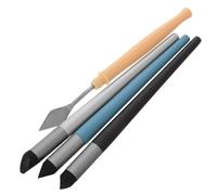 ERINGOGO Stylo Mélangeur Pastel à l'huile Tête Éponge Résistante et Grattoir Outil Solide pour Transitions Douces en Peinture Détaillée Adapté aux Étudiants en Art et Croquis Précis