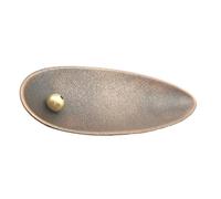 ERINGOGO Support Alliage Rouge Forme de Bateau Brûleur Décoratif pour Chambre et Yoga et Multifonctionnel