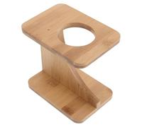 ERINGOGO Support Bois pour Corne Viking Présentoir Médiéval pour Tasse à Boire Support Robuste pour Corne à Bière Décoration Rustique pour Bar et Événements Festifs