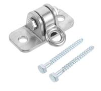 ERINGOGO Support de Balançoire Métallique Robuste Réglable Crochets et Vis Galvanisés Fixation Plafond pour Hamac et Fauteuil Suspendu Kit Suspendre Extérieur pour Terrasse et Jardin