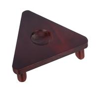 ERINGOGO Support de Balle Triangulaire pour Bureau Porte Basketball Football et Volley Présentoir Robuste Antidérapant pour Organiser Souvenirs