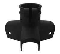 ERINGOGO Support de Base métallique pour Pied d'enceinte, Adaptateur de Fixation pour Pied d'enceinte pour Performances en extérieur ou scènes de sonorisation, Compatible avec Les trépieds